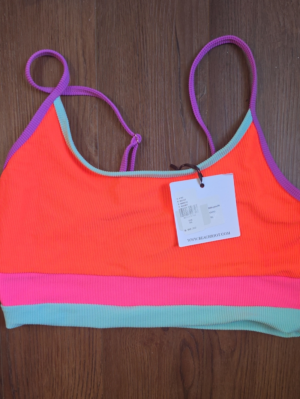 Beach Riot Neon Bikini XL - Picture 6 of 9